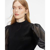 Organza Oversized Sleeve Top | Ted Baker (US)