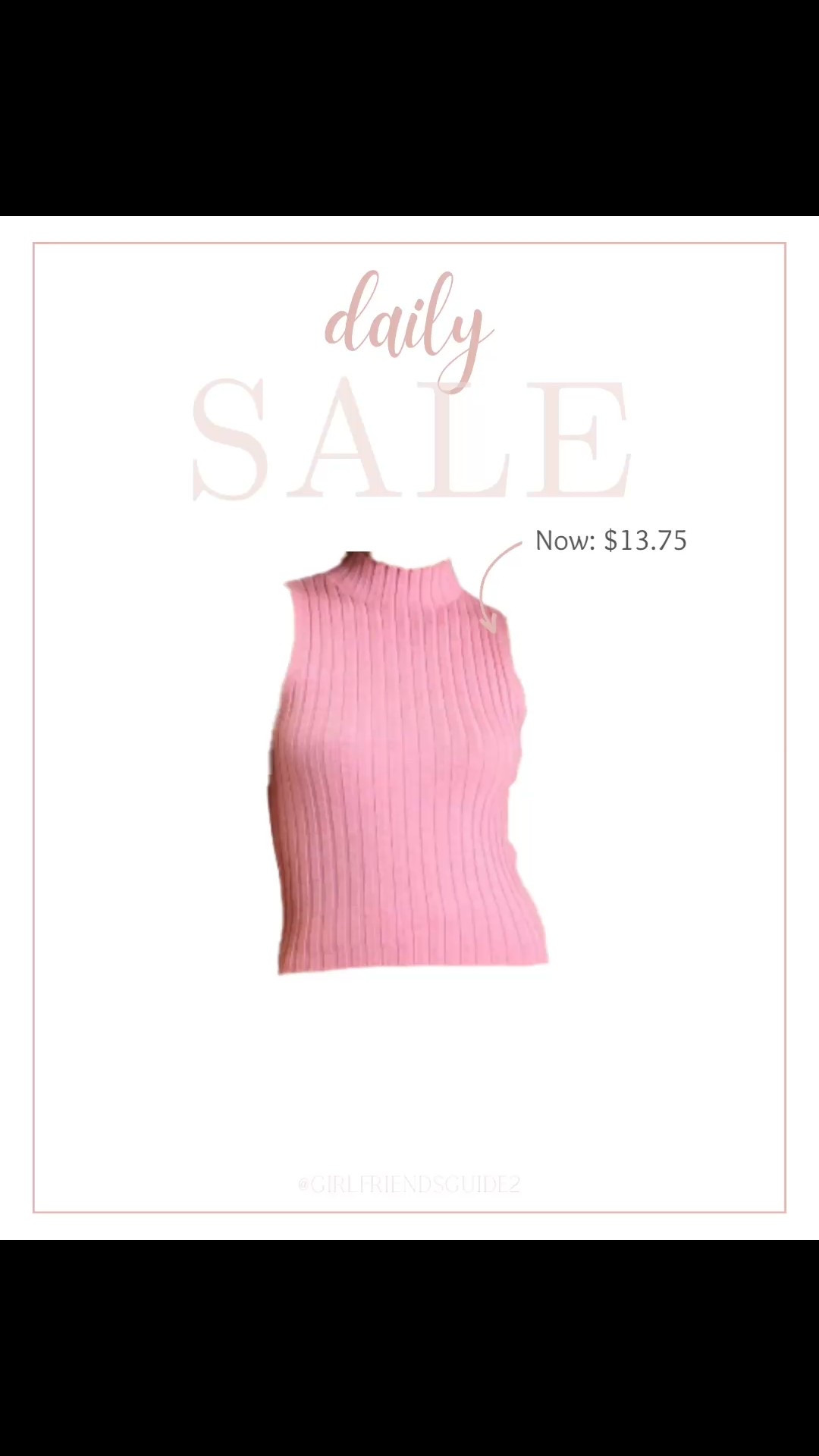 Women’s mock turtleneck ribbed tank from Target. Available in black, pink, tan and green. 

#LTKWorkwear #LTKFindsUnder50 #LTKSaleAlert