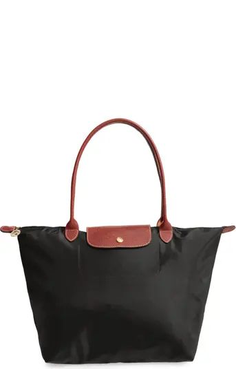 Longchamp Large Le Pliage Tote in Deep Red at Nordstrom | Nordstrom