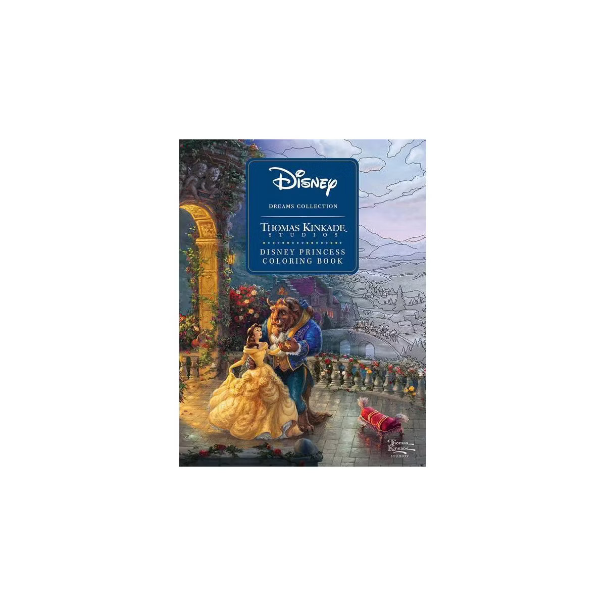 Disney Dreams Collection Thomas Kinkade Studios Disney Princess Coloring Book - (Paperback) | Target