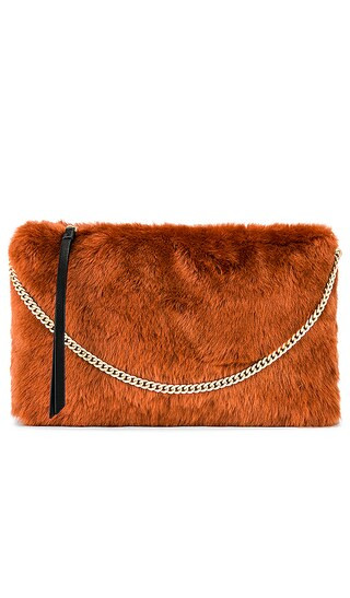 Eve Shearling Crossbody in Fieno Orange | Revolve Clothing (Global)