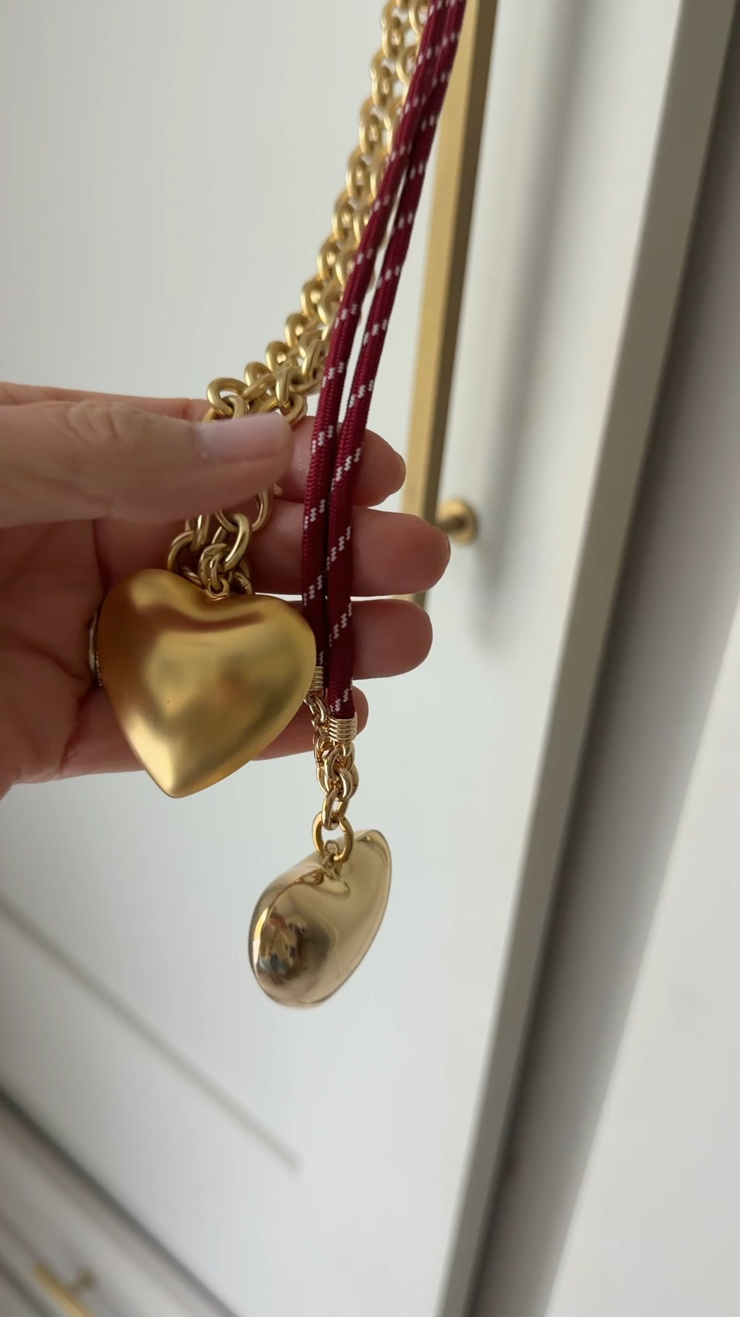 Love my puffy heart necklaces. Linking them and similar options 

#LTKOver40