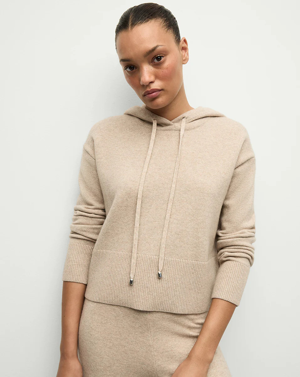 Billy Merino Cashmere Hoodie | Veronica Beard