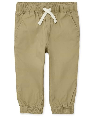 The Children's Place Baby Boys' and Toddler Stretch Pull on Jogger Pants | Amazon (US)