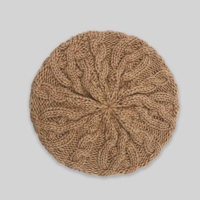 Women's Cable Beret - A New Day™ | Target