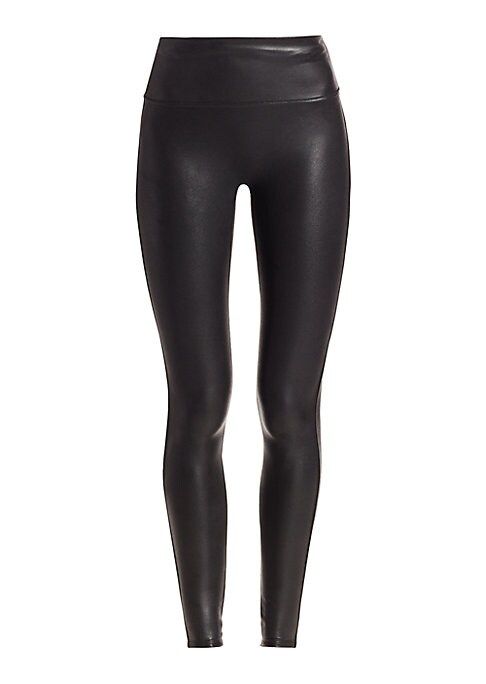 Faux Leather Shaping Leggings | Saks Fifth Avenue
