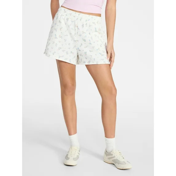 No Boundaries Fleece Shorts, 3'' Inseam, Women’s XXS-XXL | Walmart (US)