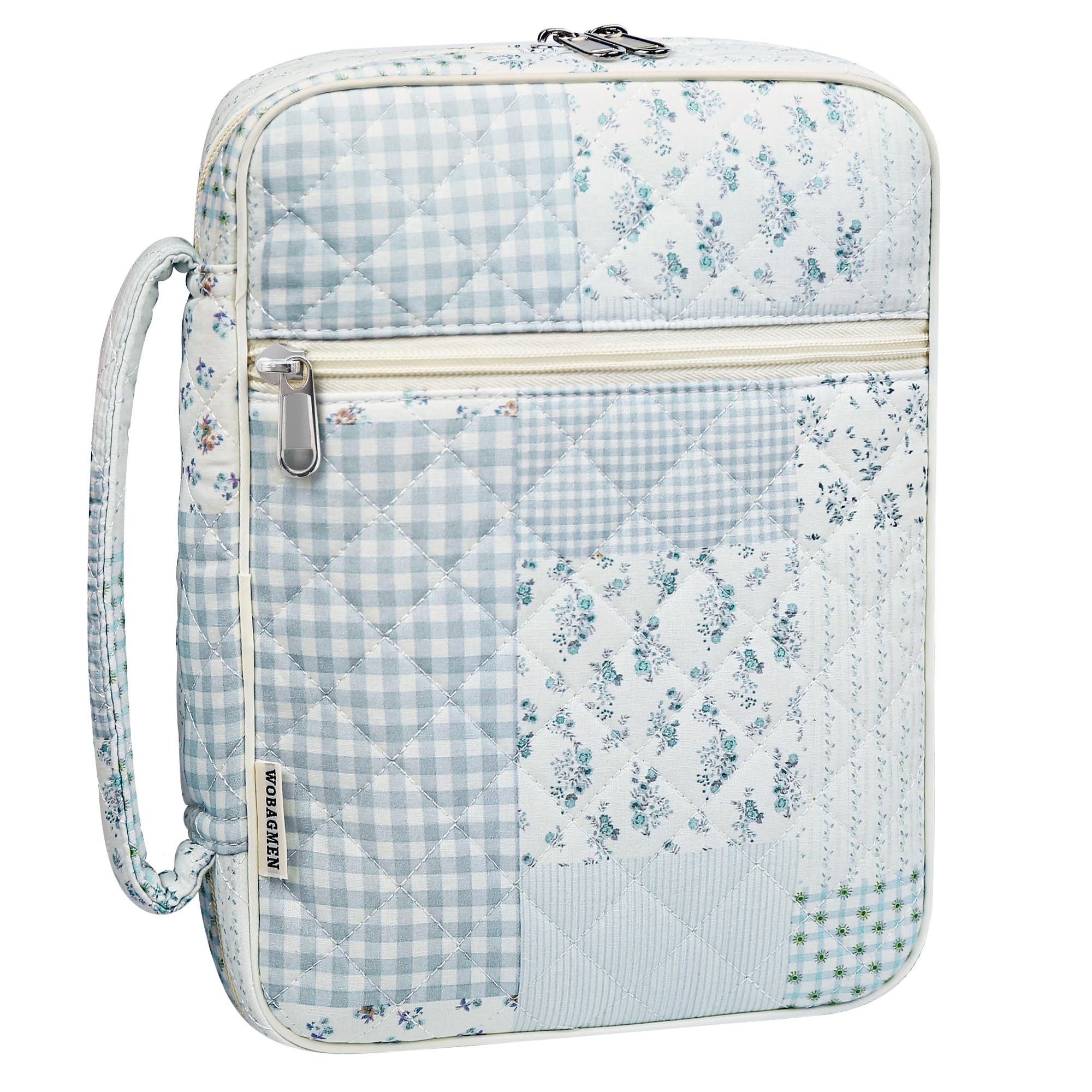 Bible Cover Case for Women,Large Bible Tote Bags Organizer Quilted Carrying Case for Girls,Bible ... | Amazon (US)