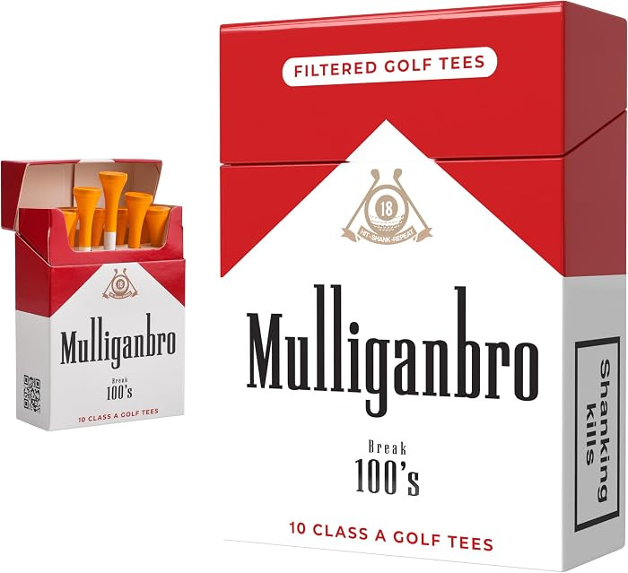 Shanker Golf - Funny Golf Tees \u2013 MulliganBro 10 Pack - Funny Golf Gift for Men - Parody Golf... | Amazon (US)