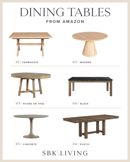 H O M E \ dining room table finds for every style from Amazon!

Home decor 

#LTKhome