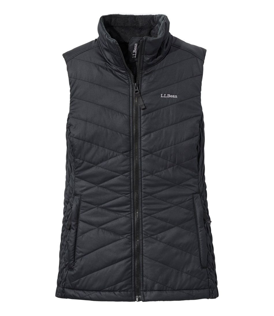 Women's Fleece-Lined PrimaLoft Vest | L.L. Bean