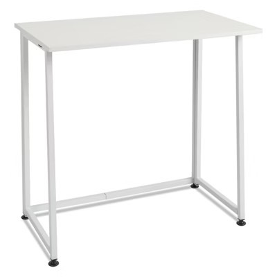 Karl Home 31.5" Wide Metal Base Writing Desk White | Target