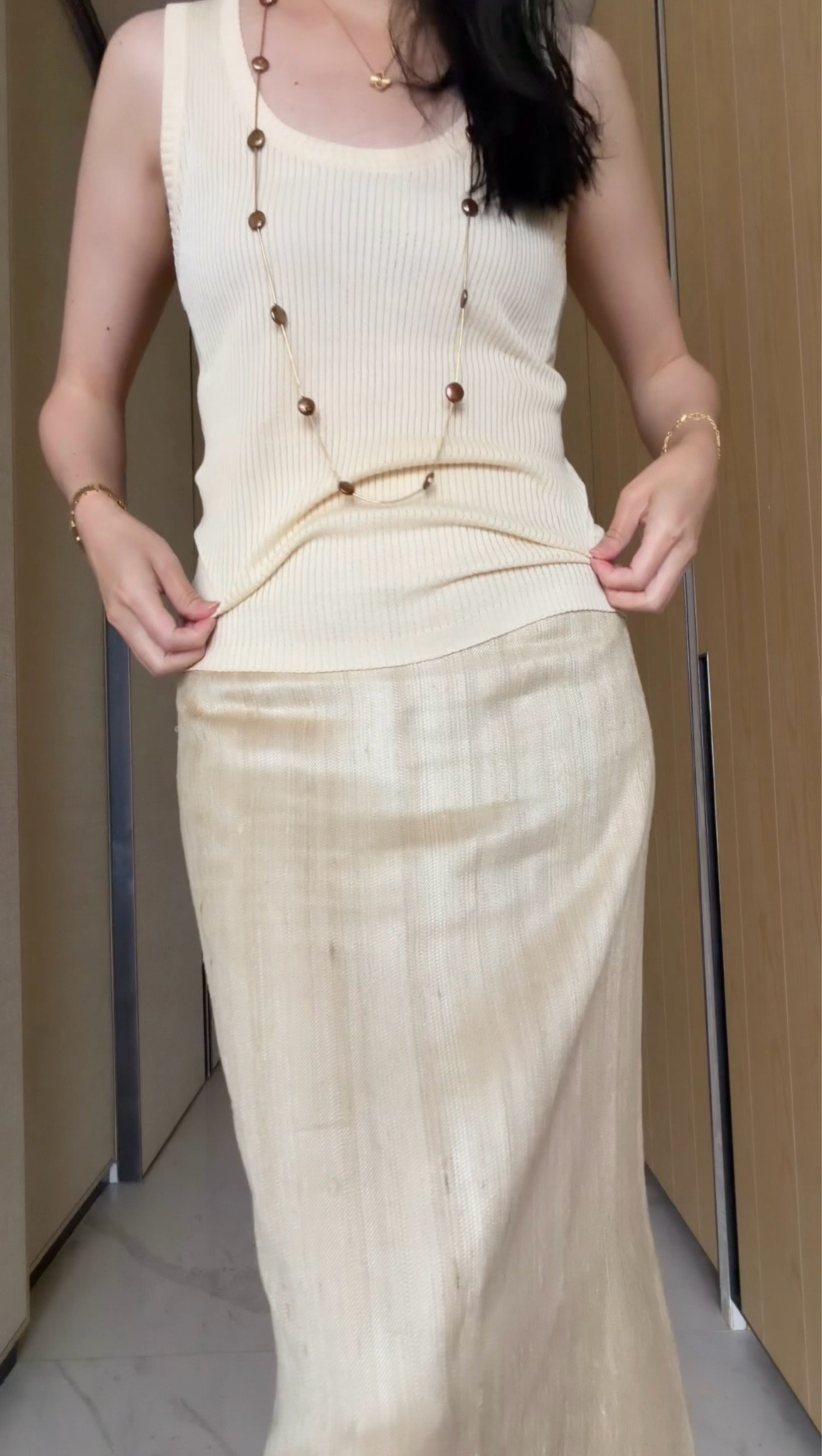 Vacation OOTD linked here. Plus the skirt is 50% off now!

#longskirt
#statementjewelry
#statementnecklace
#classicstyle
#vacationoutfit

#LTKootd #LTKgrwm #LTKSaleAlert