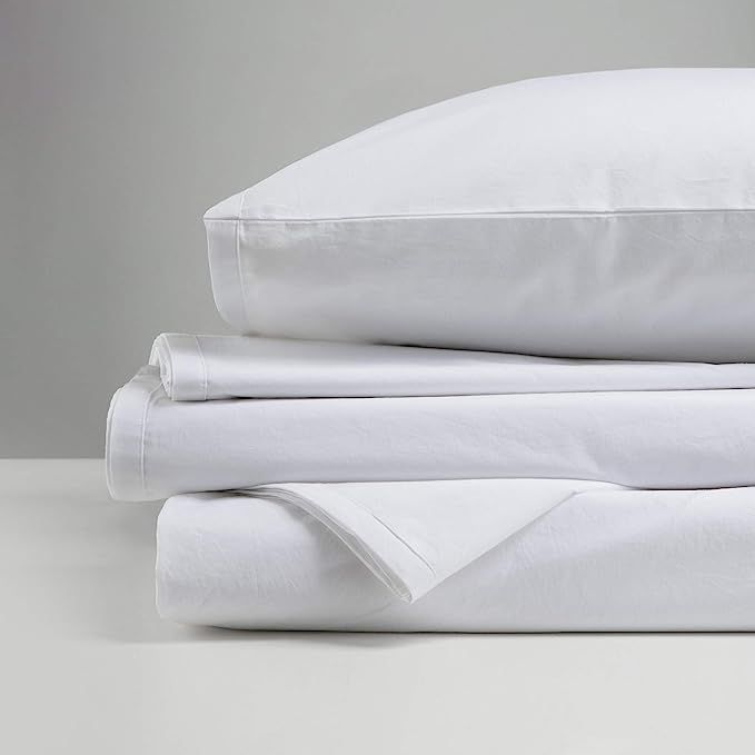 Gryphon Home Comfort Washed Sheet Set King, White | Amazon (US)