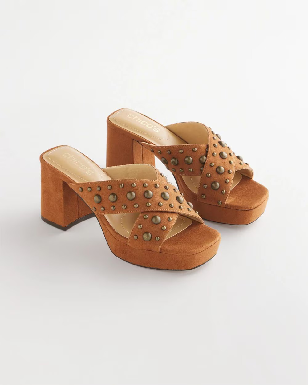 Vale Western Suede Block Heels | Chico's