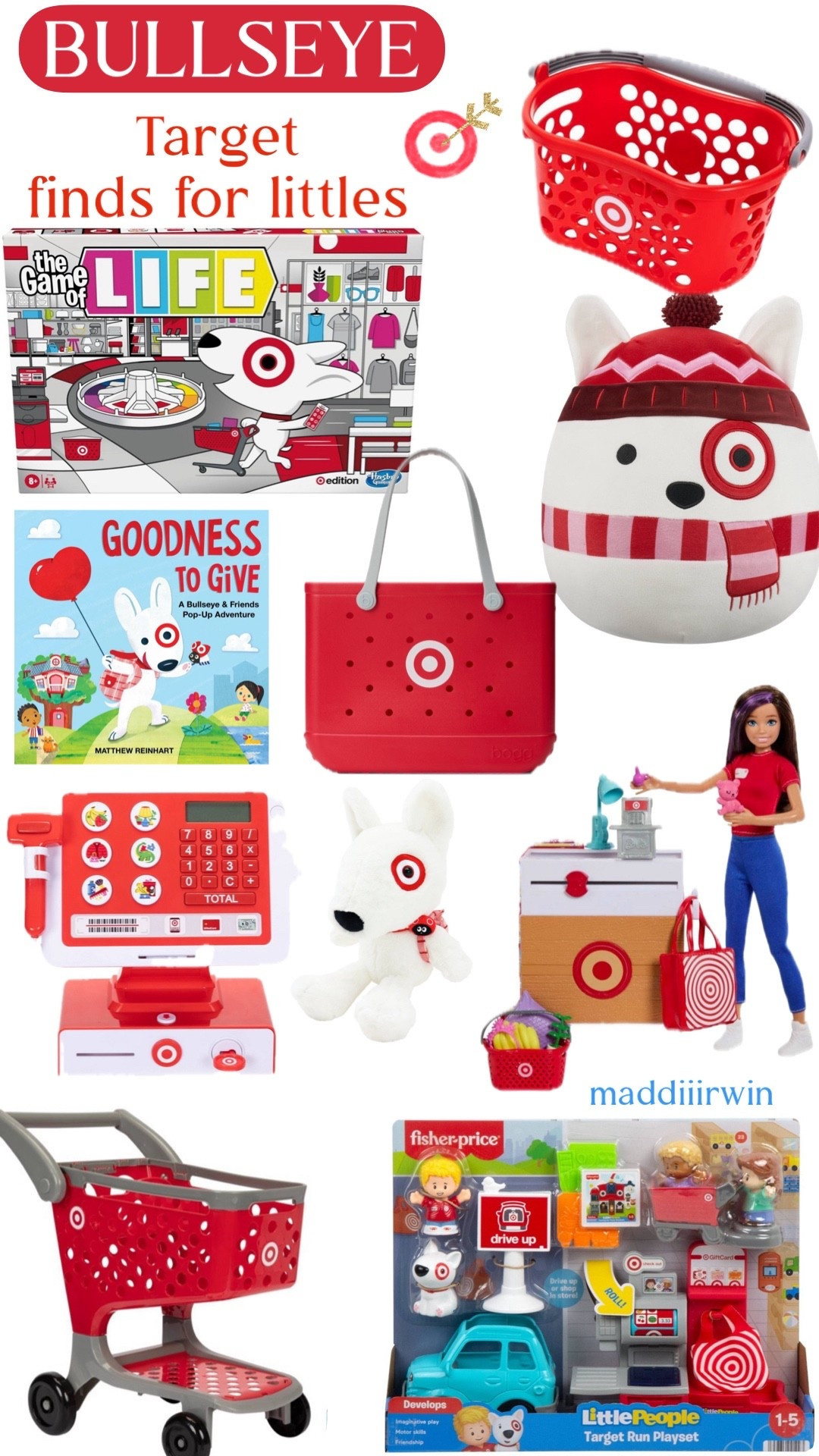 My kids favorite store lately is Target & honestly who can blame them?! Bullseye is a favorite name in this house & we love all the fun toys with his face on them! We’re bringing lots of Target home with us this year! 

#LTKKids #LTKGiftGuide #LTKFindsUnder50