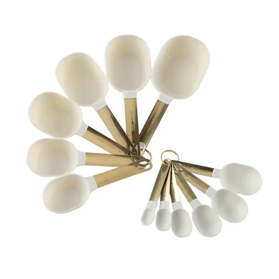 Cook with Color 12-Piece Measuring Cup Set – Stylish White, Accurate and Dishwasher Safe | Walmart (US)