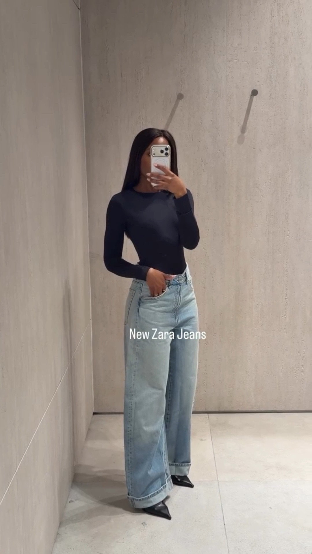 Still not over these wide leg jeans from @Zara 👖 The fit is too good. Shop them here.

Wearing size EUR EUR34 (160cm Tall)

wide leg jeans, high waist denim, Zara jeans, relaxed fit denim, elevated casual outfit, everyday denim



#LTKgrwm #LTKootd #LTKPetite