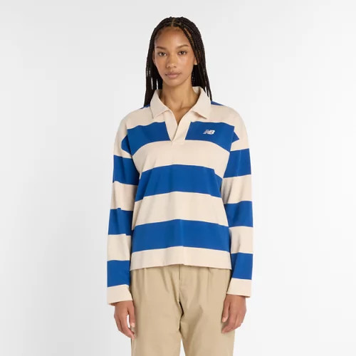 New Balance Women's Rugby Long Sleeve Blue - Blue | Joe's New Balance Outlet