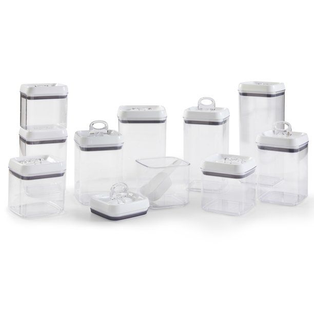 Better Homes & Gardens 10 pack Flip-Tite Food Storage Containers with Scoop and Labels | Walmart (US)