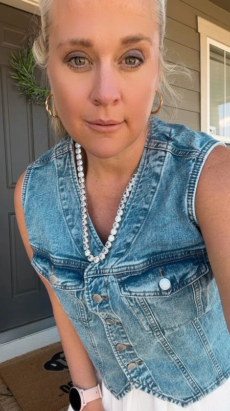 ✨Tap the bell above for daily elevated Mom outfits.

Target denim vest, wearing large.
Summer outfit, white maxi skirt.

"Helping You Feel Chic, Comfortable and Confident." -Lindsey Denver 🏔️ 

  #over45 #over40blogger #over40style #midlife  #over50fashion #AgelessStyle #FashionAfter40 #over40 #styleover50 #styleover40 midsize fashion, size 8, size 12, size 10, outfit inspo, maxi dresses, over 40, over 50, gen X, body confidence


#LTKFindsUnder50 #LTKOver40 #LTKMidsize