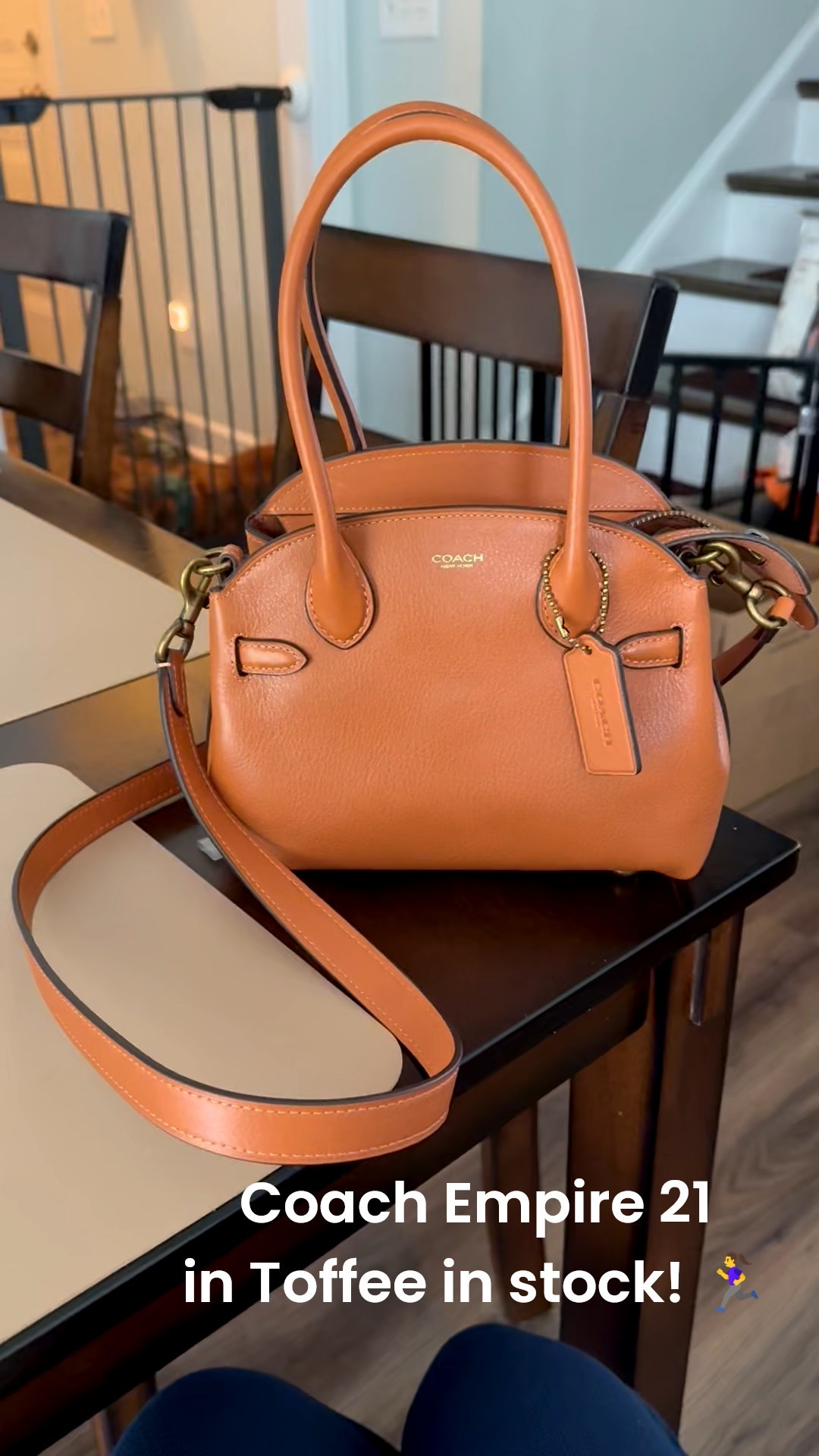 Coach Empire 21 in toffee in stock ! Hurry and grab her before she sells out again .

Fall bag , coach bag , coach empire , fall look 

#LTKStyleTip #LTKItBag #LTKNYFW