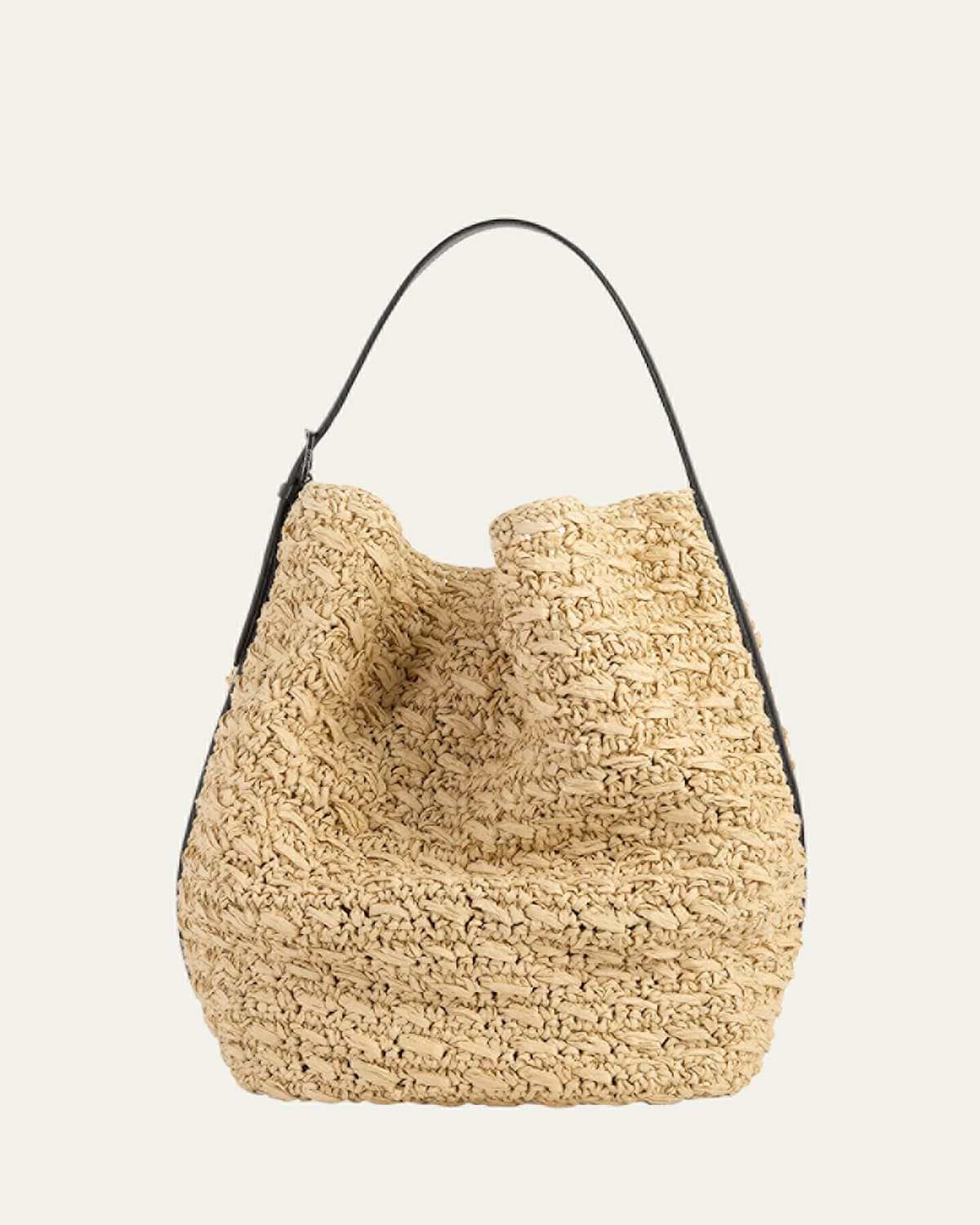 Belted Paper Raffia Tote Bag | Bergdorf Goodman