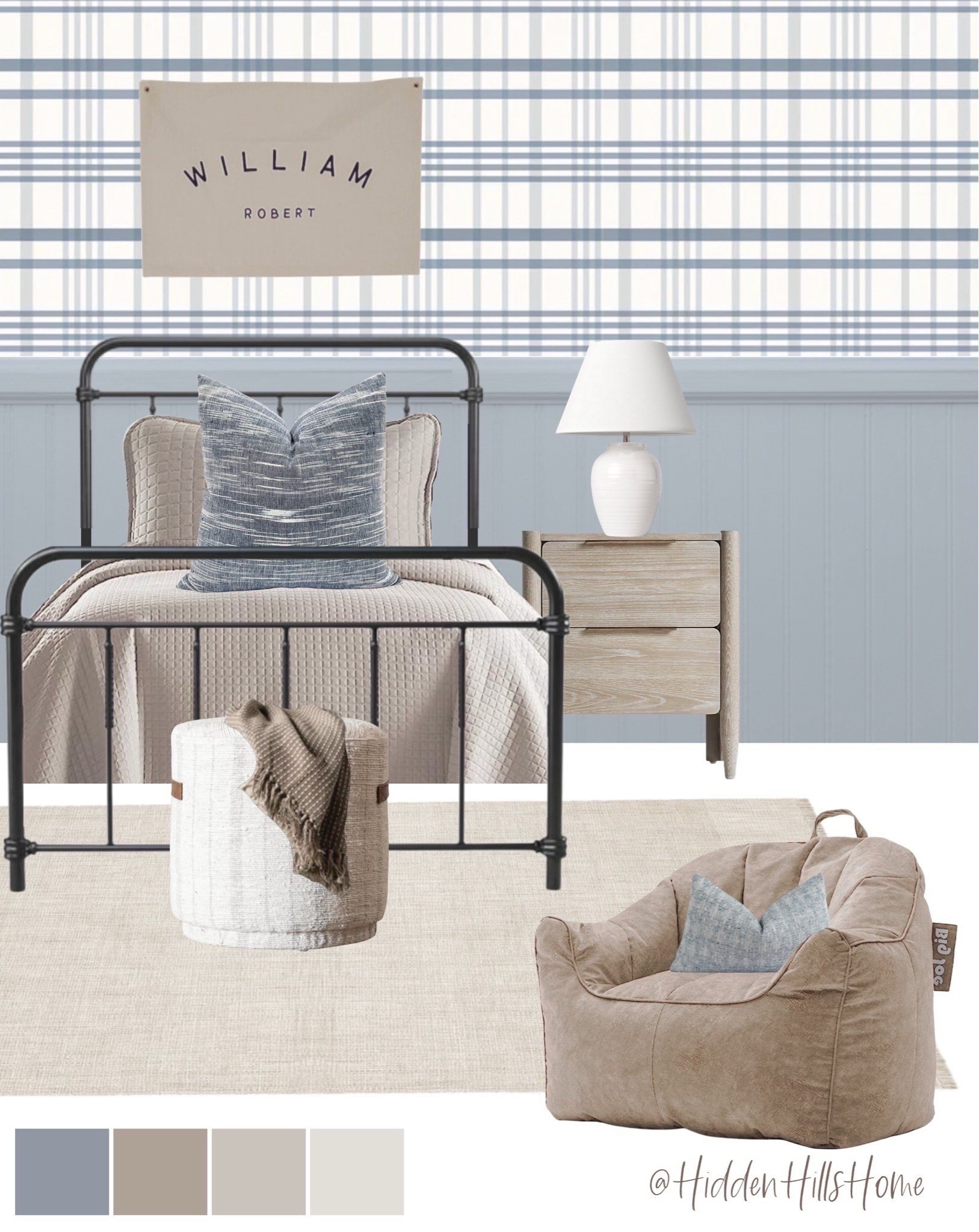 Boys bedroom design, boys bedroom mood board inspo, toddler bedroom ideas, boys bedroom, blue boys room decor #boys #moodboard 

#LTKSaleAlert #LTKHome #LTKKids