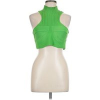 Herve Leger Sleeveless Blouse: Green Tops - Size Large | ThredUp (US)