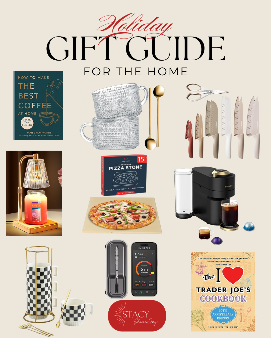 Gift ideas for the home this holiday season! From coffee mugs to kitchen knives, there's something for everyone. 

 #LTKGiftGuide #LTKHoliday #LTKHome