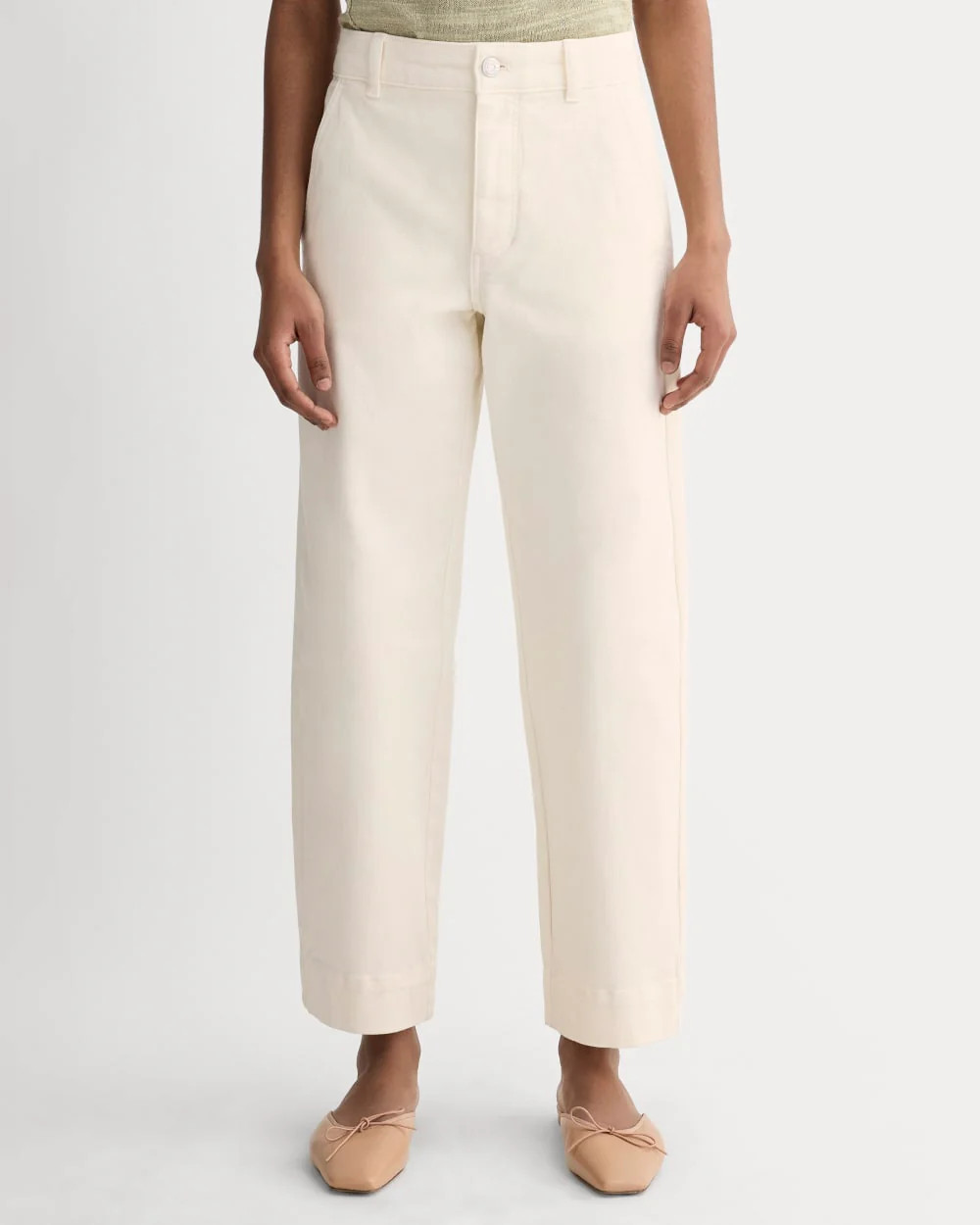 The Utility Straight-Leg Pant | Bone | 26.5" Inseam | Everlane