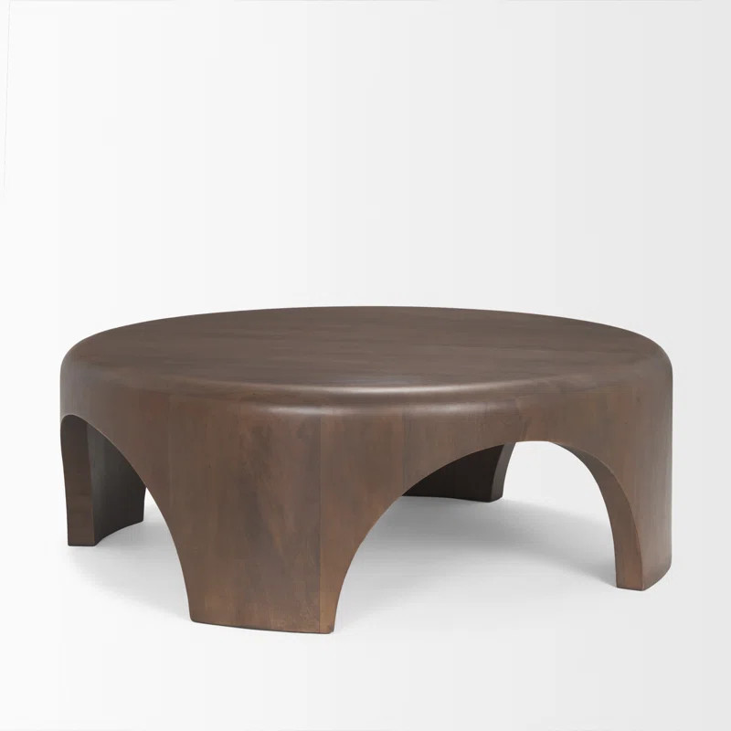 Larita Round W/Arched Legs Coffee Table | Wayfair North America