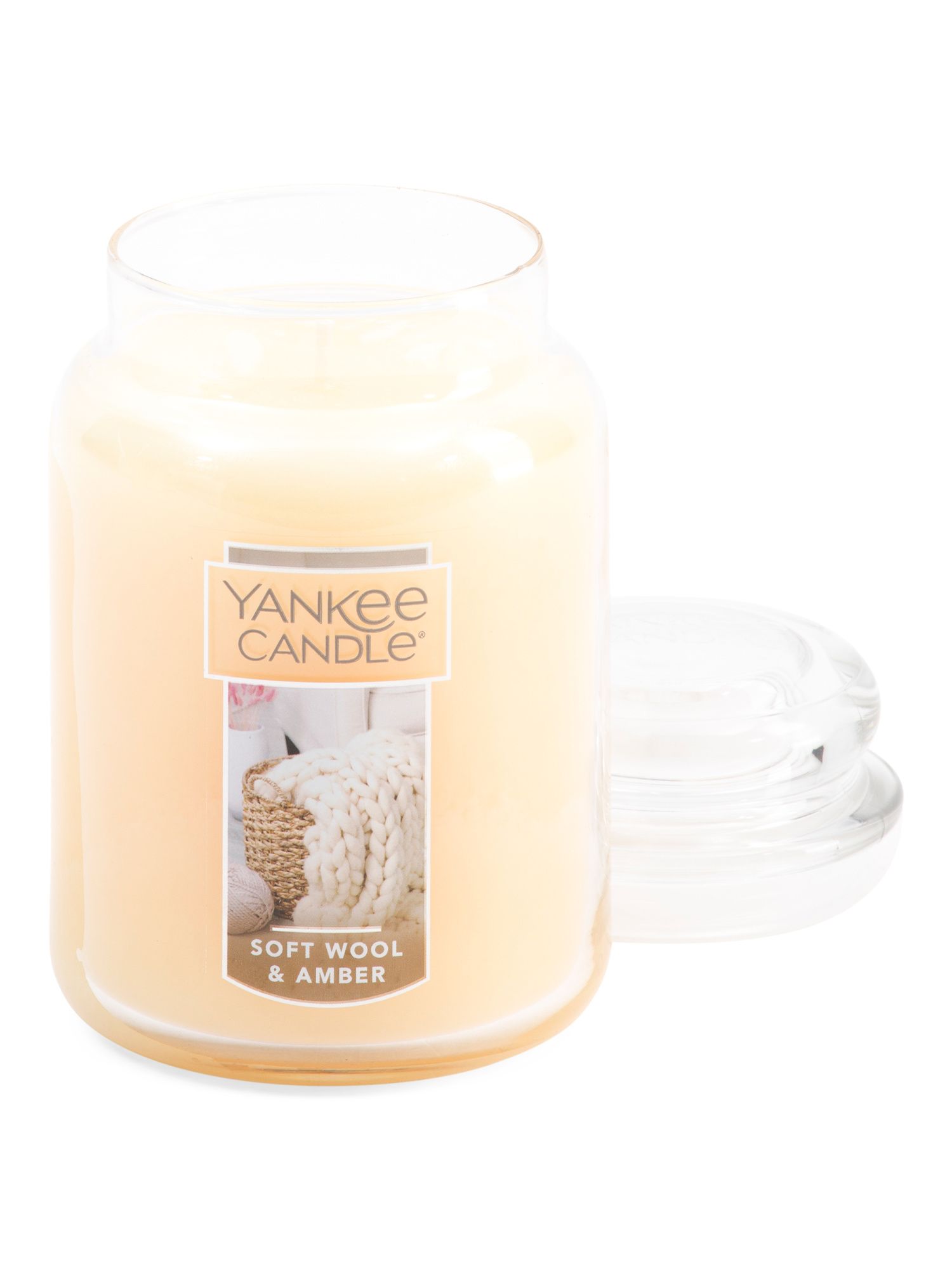 22oz Soft Wool And Amber Large Jar Candle | Mother's Day Gifts | Marshalls | Marshalls