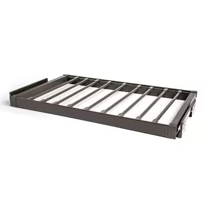 NewAge Products Home Cabinet Pull Out Mocha Racks (34.6-in x 2.28-in x 19.09-in) | Lowe's