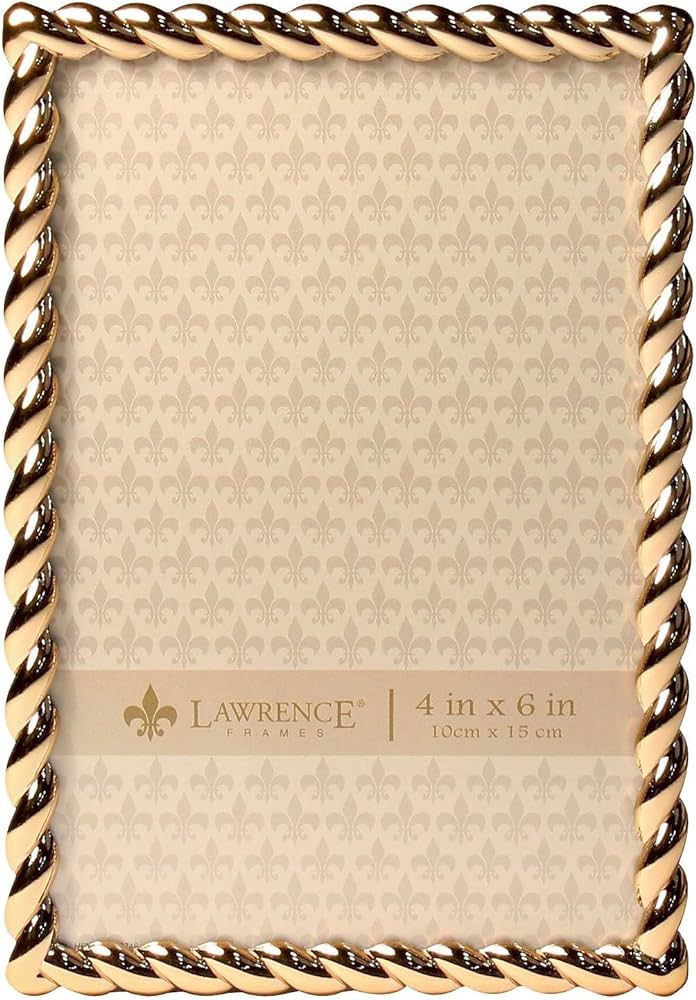 Lawrence Frames 4x6 Golden Rope Picture Frame (712046) | Amazon (US)