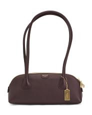 Leather East West Long Handle Bag | TJ Maxx