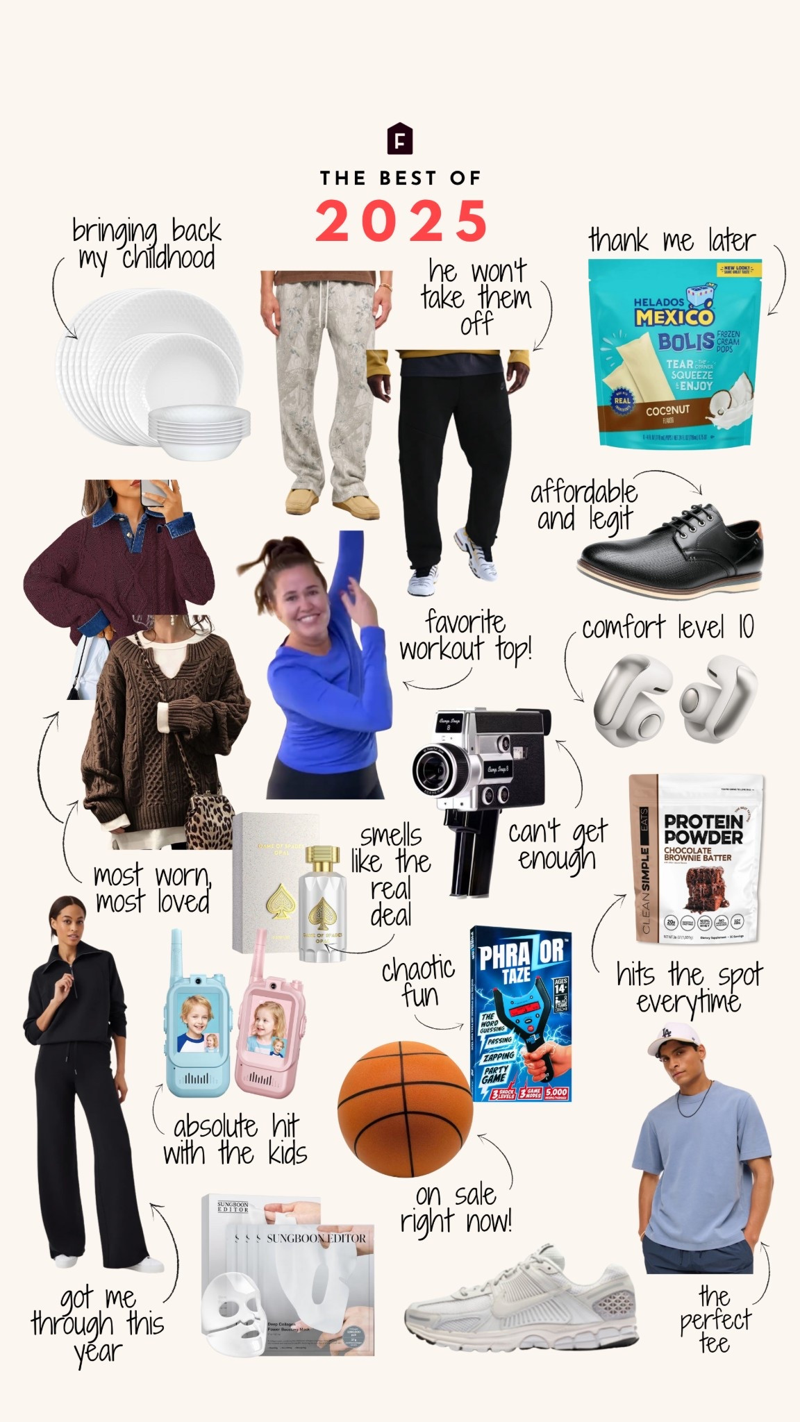 Our most sold products from 2025