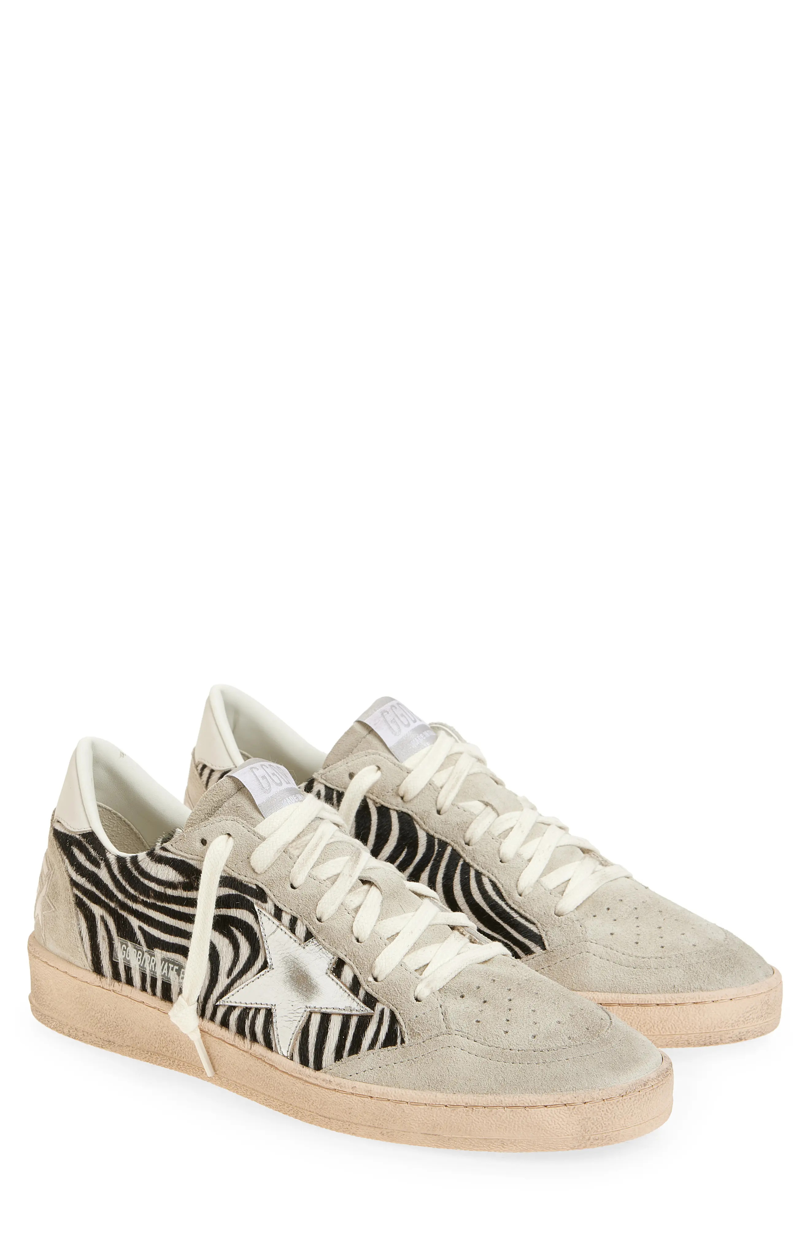 Golden Goose Ball Star Genuine Calf Hair Sneaker (Nordstrom Exclusive) (Women) | Nordstrom | Nordstrom