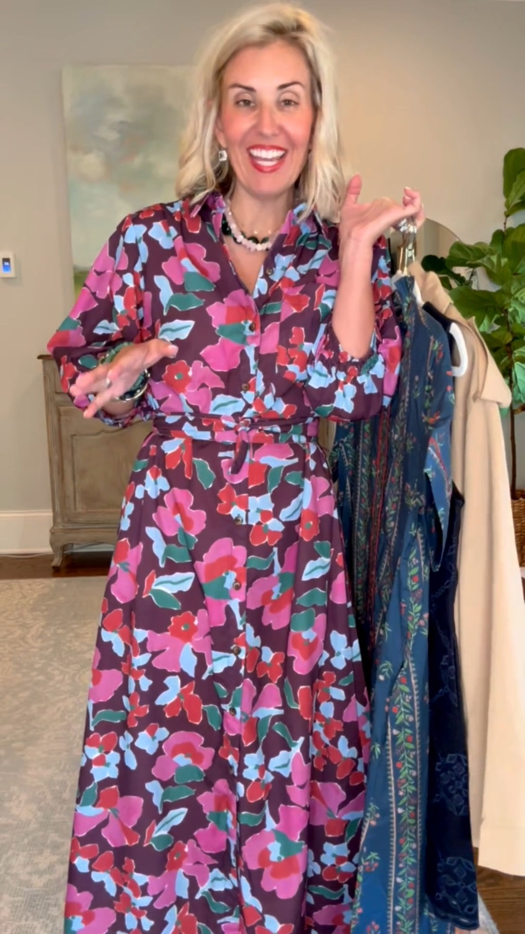 *Code mixandmatch15 to save 15% off your first order
*code Catherine2O at Allie + Bess

Sizing: 
Maxi Dresses - xs
Navy Mini dress - small
Jacket - small

#LTKdayinmylife #LTKSeasonal #LTKOver40