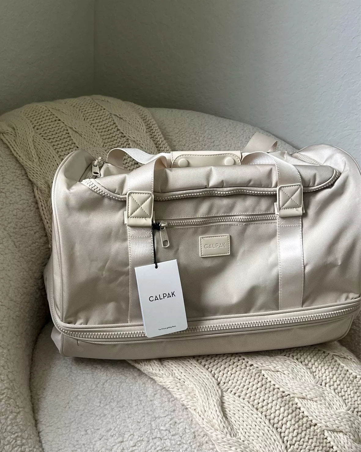Stevyn Duffel Bag with Shoe Compartment