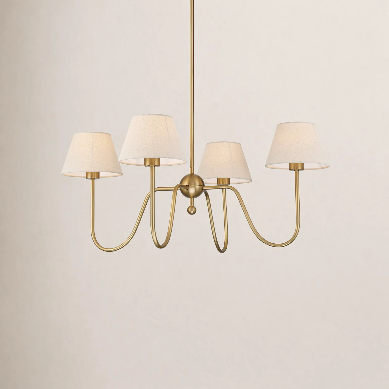 Beacon 4 - Light Dimmable Traditional Chandelier | Birch Lane