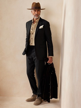 Signature Hopsack Suit Pant | Banana Republic (US)