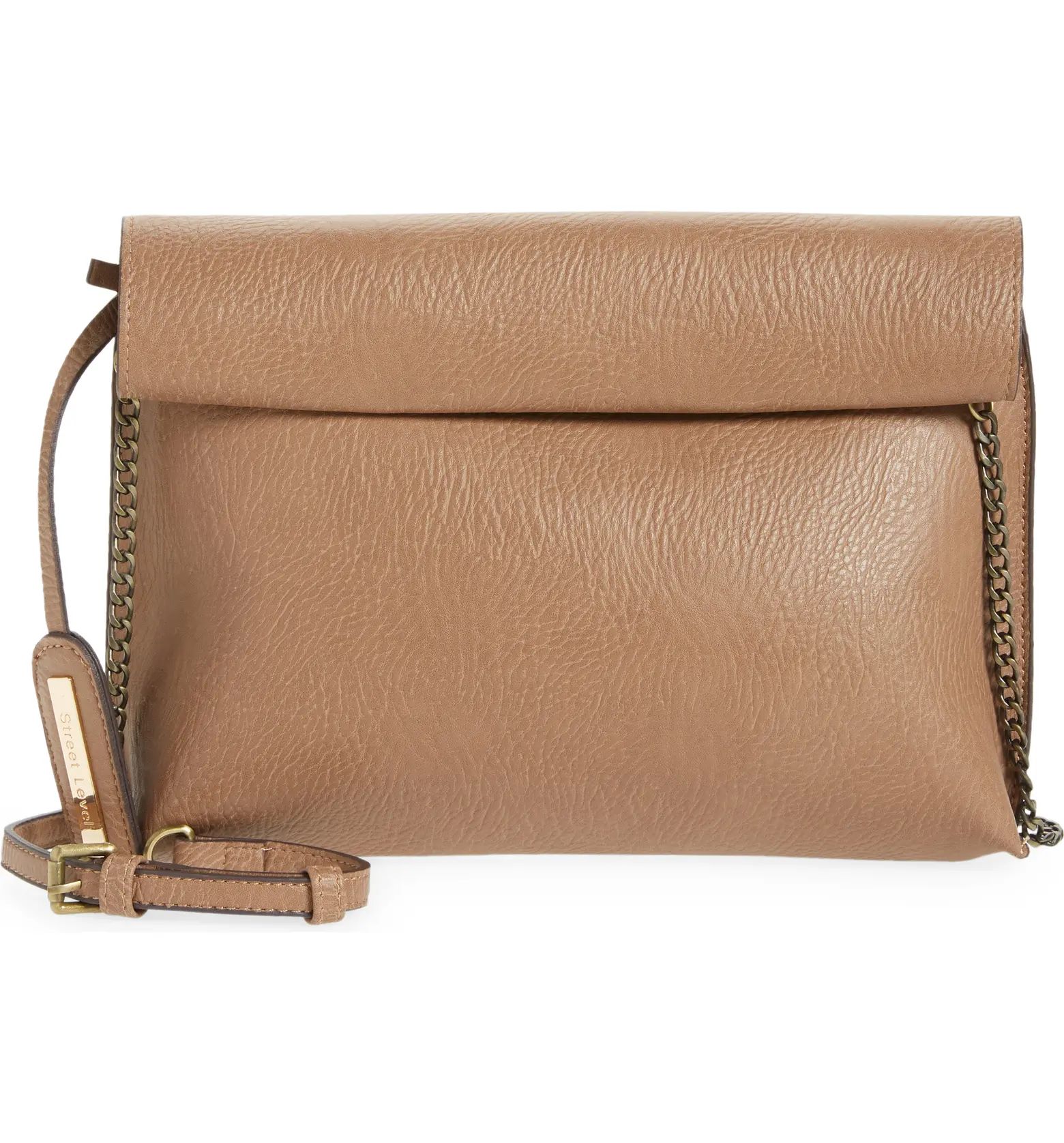 Reversible Faux Leather Clutch | Nordstrom