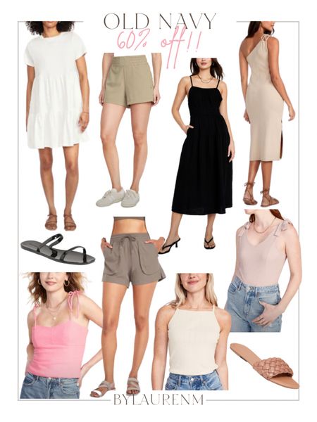 60% off Old Navy sale. Summer dresses, shorts, summer tops, bodysuit. @oldnavy #oldnavy 

#LTKsalealert #LTKunder50