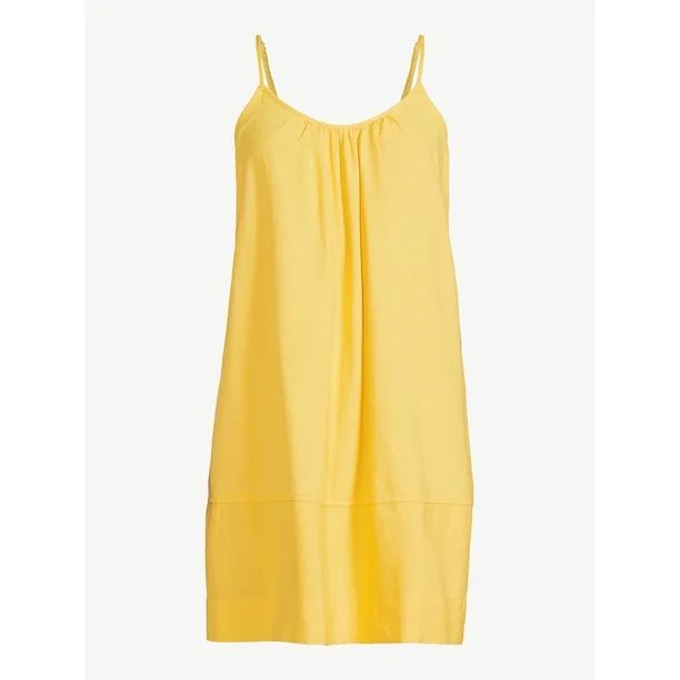 Free Assembly Women's Sleeveless Swing Dress - Walmart.com | Walmart (US)