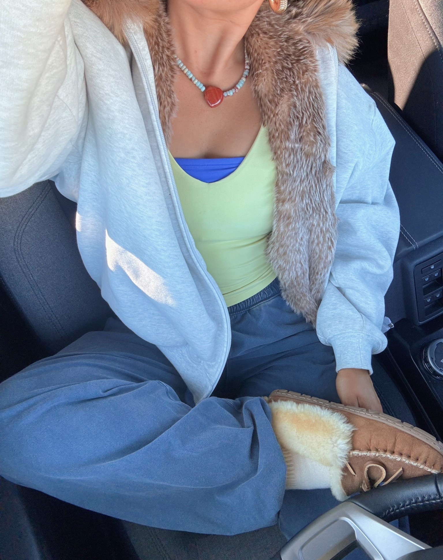 Sunday morning pilates 🧘🏼‍♀️ Wearing a small Athleta sports bra, Free People tank, and small Free People hot shot pants. The coat is a sweat fleece from Aritzia but it’s sold out so I’ll tag a similar one that I love! 

#LTKdayinmylife #LTKvlog #LTKgrwm