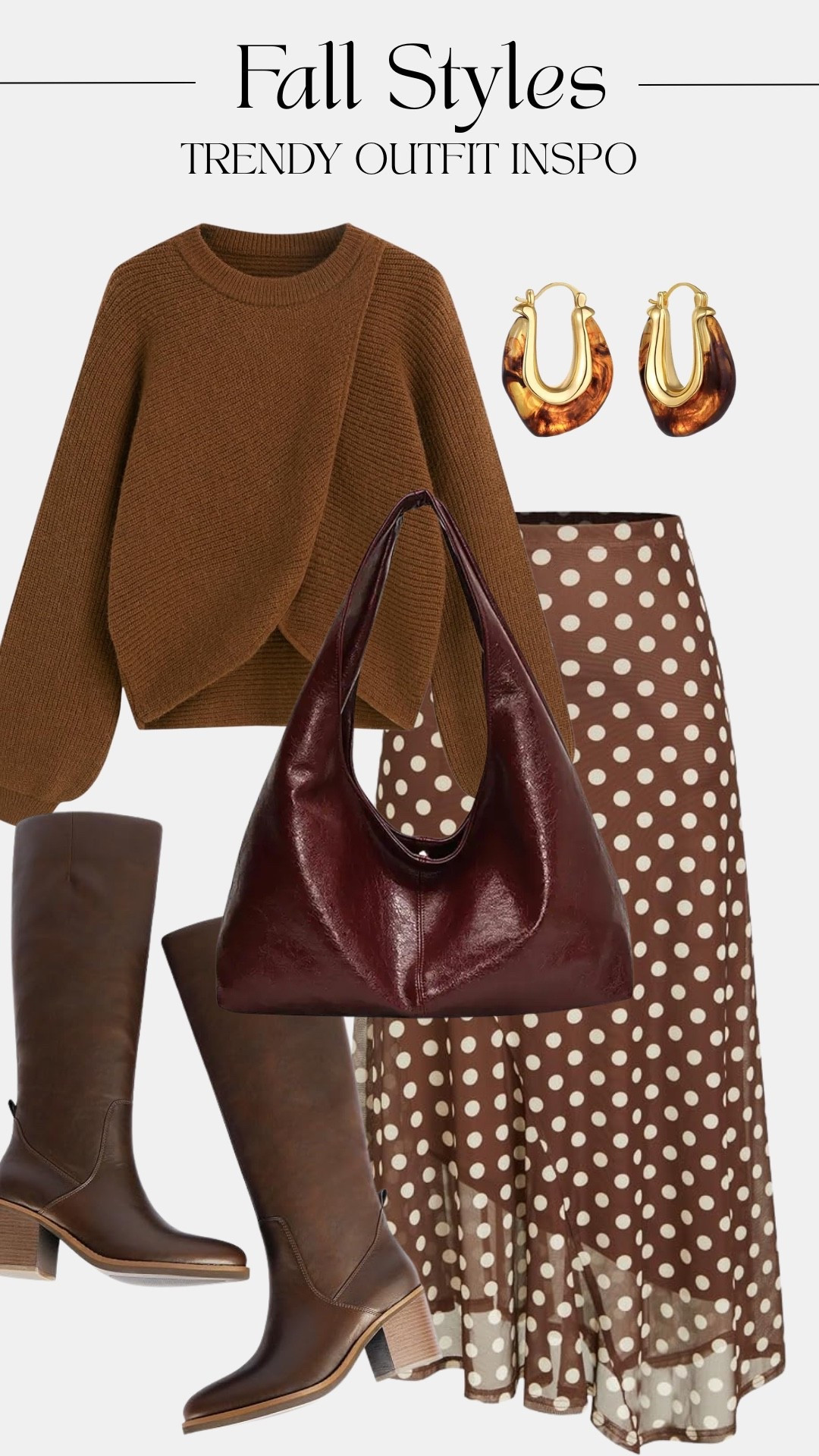 I’m really loving all the rich brown tones for fall 🤎 This polka dot look feels like such a fun mix of classic and trendy. Definitely my kind of fall outfit. 

fall style, trendy fall outfit, fall outfit inspo, brown outfit, polka dot outfit, chic fall style, fall fashion, classic style

#LTKootd #LTKgrwm #LTKSeasonal