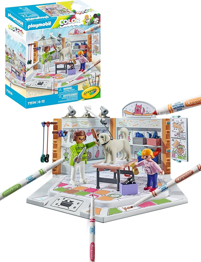 Playmobil Color: Dog Salon | Amazon (US)