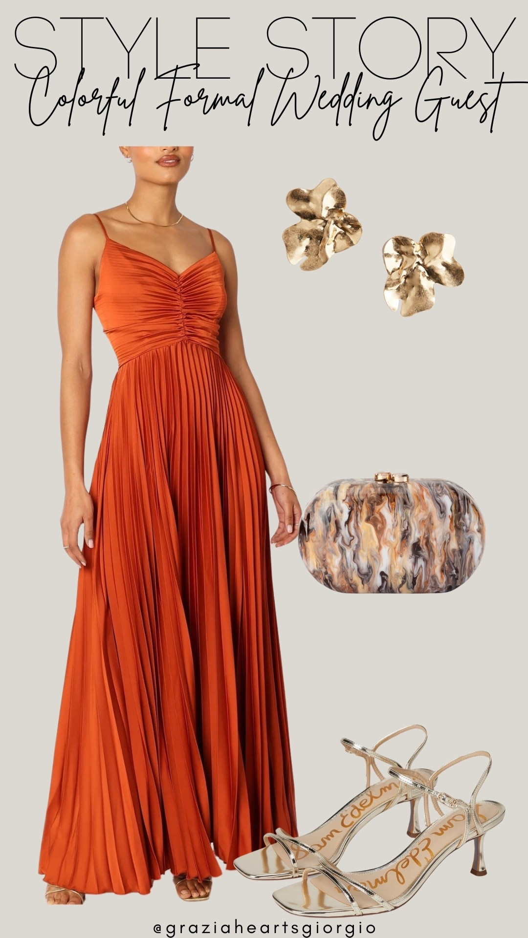 By request - colorful formal wedding guest outfit idea 
.

#LTKWedding