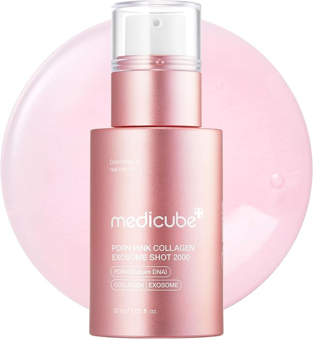 Amazon.com: medicube PDRN Pink Collagen Exosome Shot Serum 2,000 PPM | Liquid Skin Booster | Exos... | Amazon (US)